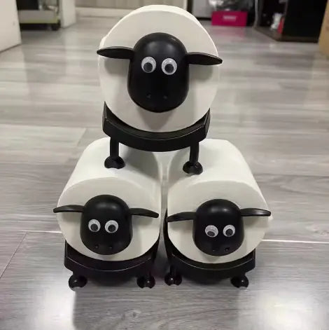 papel higienico con forma de ovejita